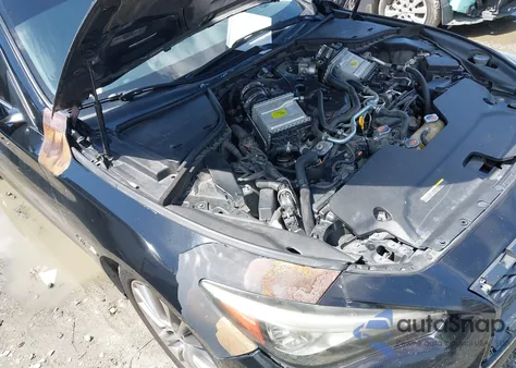 2019 Infiniti Q50 3.0T Luxe z USA, uszkodzony, nr VIN JN1EV7AP3KM519280